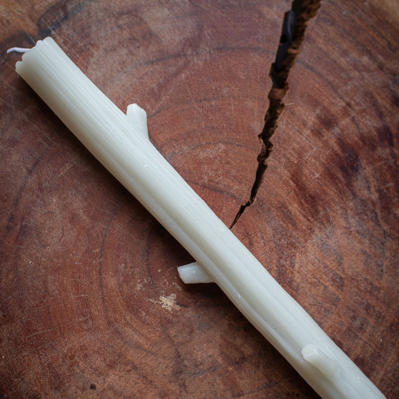 Grey Twig Taper Candles - Home Works