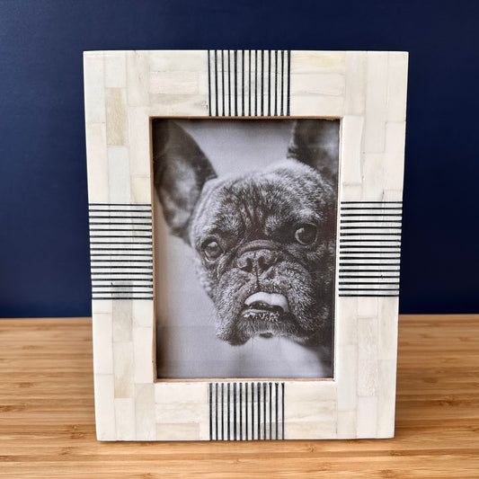 Lined Bone Inlay Frame - Home Works