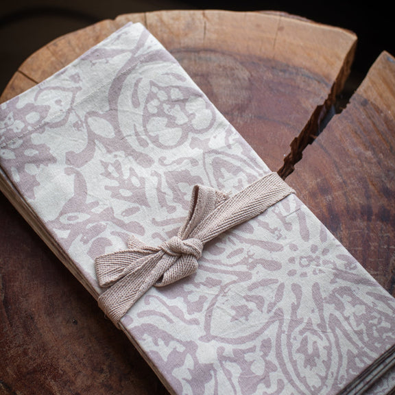 Starflower Napkins S4 - Home Works