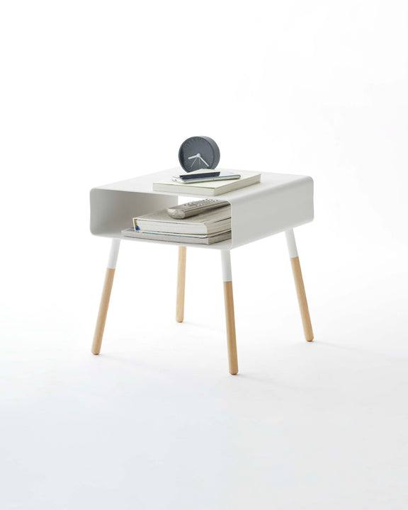 Storage Table - Two Sizes - Steel + Wood - Home Works