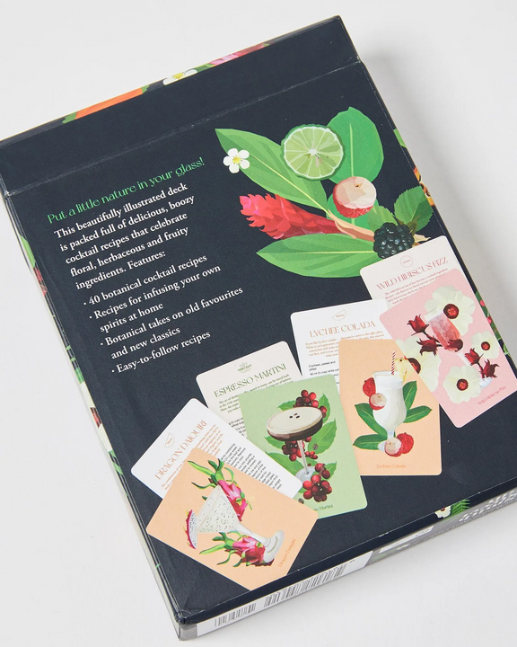 Botanical Cocktail Deck Cards - Home Works